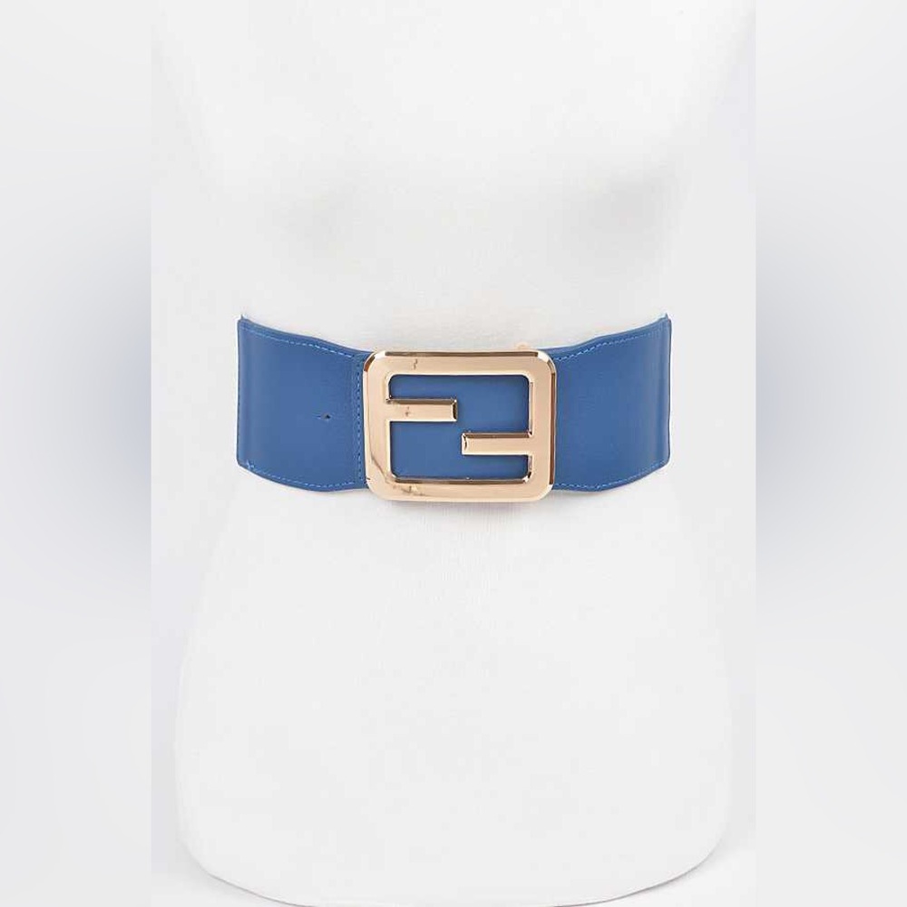 Plus Size Wide Waist Corset Statement Belt - Picture 2 of 7